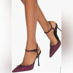 Kurt Geiger Eagle Point Ankle Strap Pump